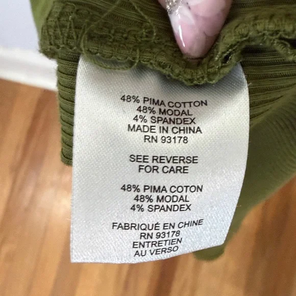 House of Harlow 1960 Olive Green Sleeveless Turtleneck Maxi Dress - Picture 4 of 4